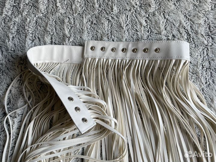 Пояс с бахромой