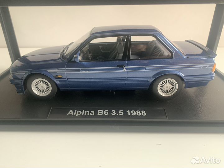 Модель 1:18 BMW Alpina B6 3.5 E-30 1988год