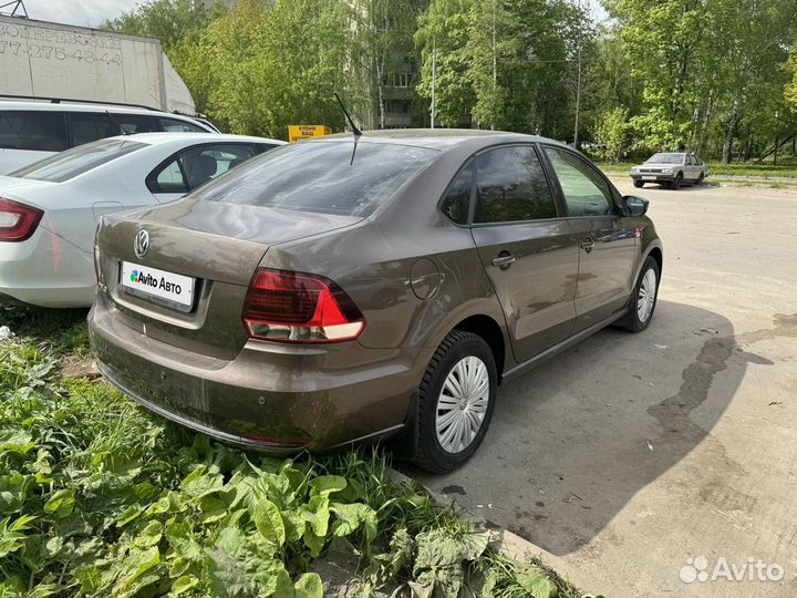 Volkswagen Polo 1.6 AT, 2016, 116 200 км