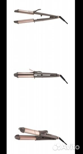 Мультистайлер Плойка + Щипцы для завивки +
