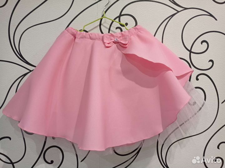 Пышная юбка из фатина детская