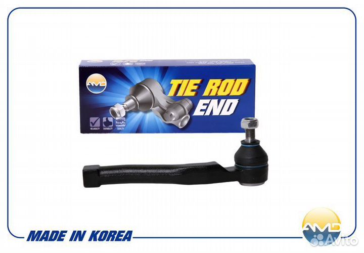 Наконечник рулевой тяги chevrolet aveo T200 прав