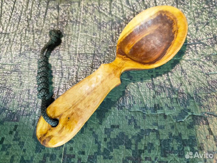 Деревянная ложка из древесины черешни