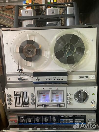 Катушечный магнитофон астра 110 1