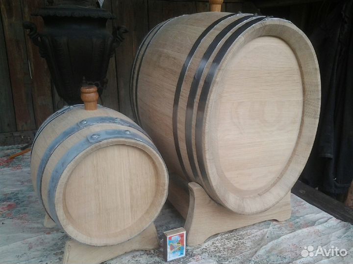 Бочка дубовая