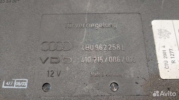 Блок комфорта для Audi A6 C5 4B0962258L