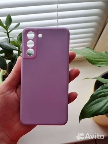 Чехол на samsung s21fe с микрофиброй