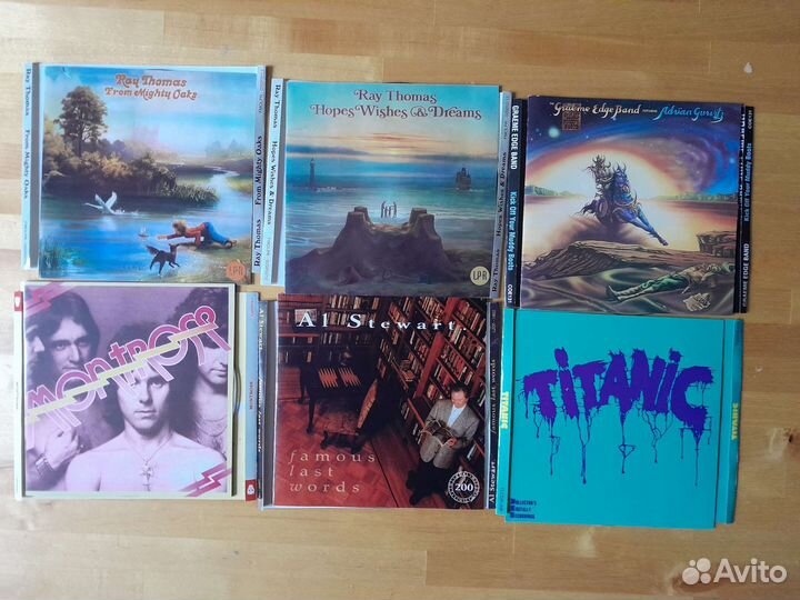 CD диски рок,поп 70-х