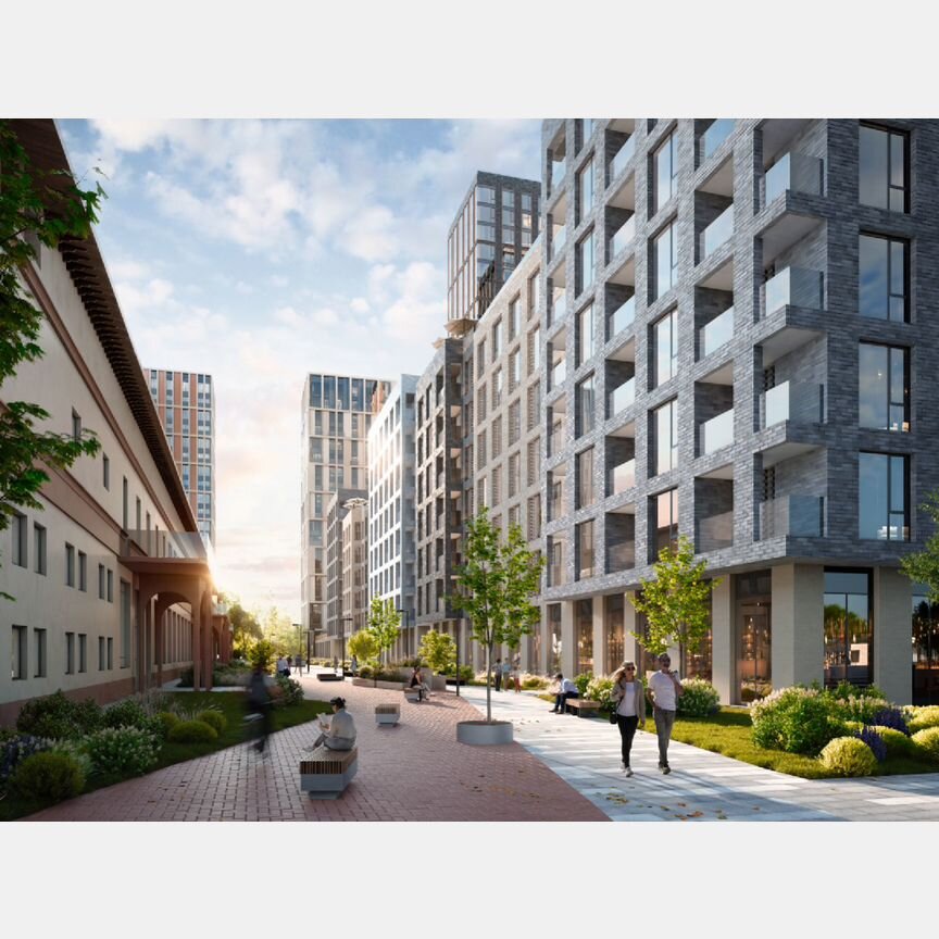 1-к. квартира, 50,6 м², 18/27 эт.