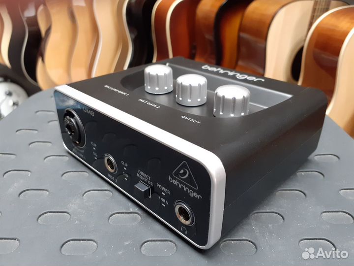 Внешняя звуковая карта Behringer