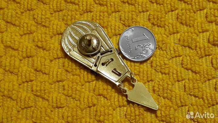 Знак Парашютист Инструктор 100