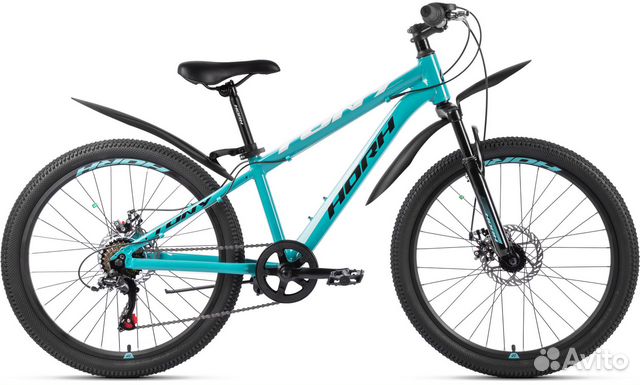 Велосипед horh tony TYD 4.0 24 (2023) Turquoise-Bl