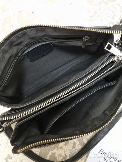 Сумка кросбоди натуральная кожа