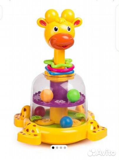 Развивающая игрушка юла вертушка