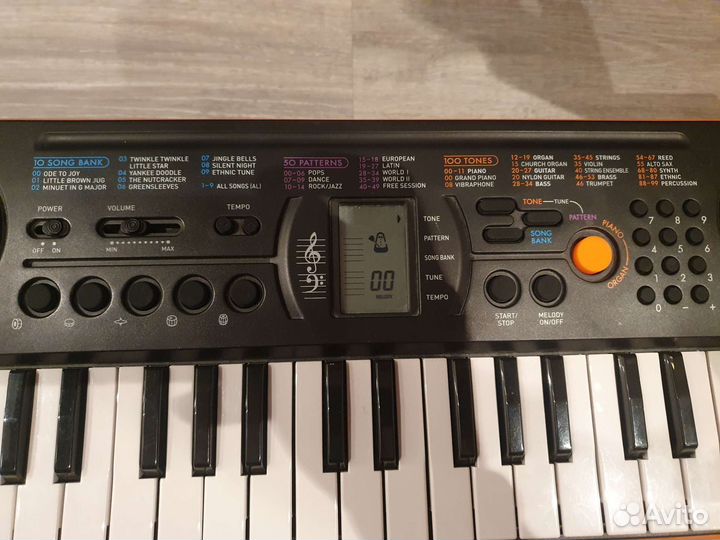 Синтезатор casio SA-76