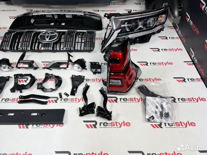 Рестайлинг Toyota Land Cruiser Prado 150 в 18 GBT