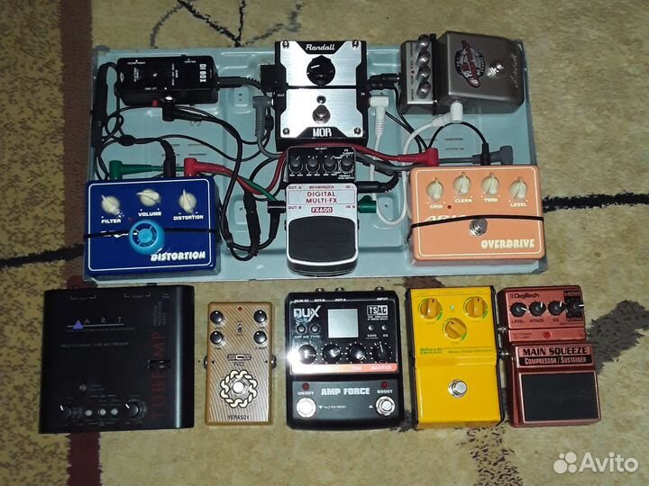 Гитарные педали и процессоры