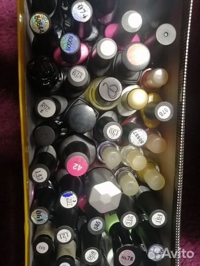 Набор гель лаков бу