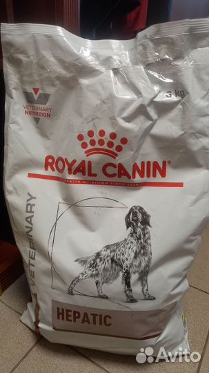 Лечебный корм для собак royal canin hepatic 6 кг