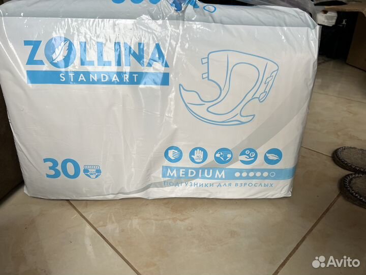 Подгузники для взрослых Zollina medium