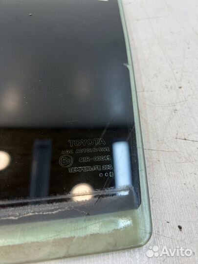 Стекло заднее левое Toyota Camry ACV40 2azfe 2008