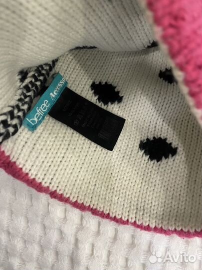 Шапка теплая для девочки