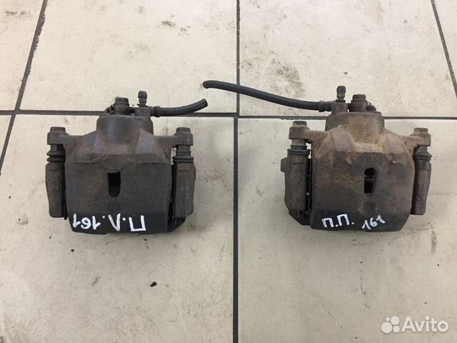 Суппорт передний левый Geely mk