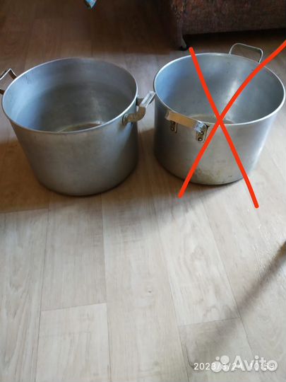 Кастрюля алюминиевая 10 литров