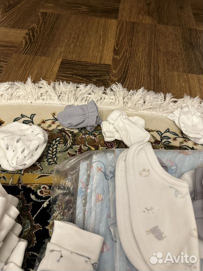 Детские вещи пакетом с рождения до 2 месяцев