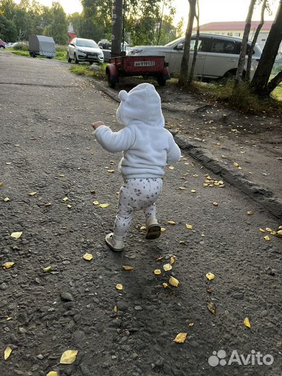 Плюшевая кофта детская