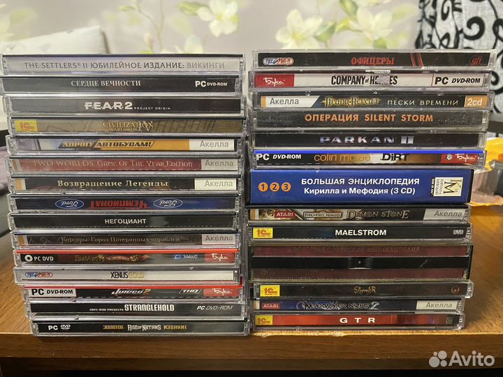Компьютерные игры диски для пк