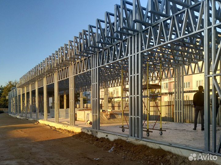 Лстк каркасные здания (напрмую с завода)