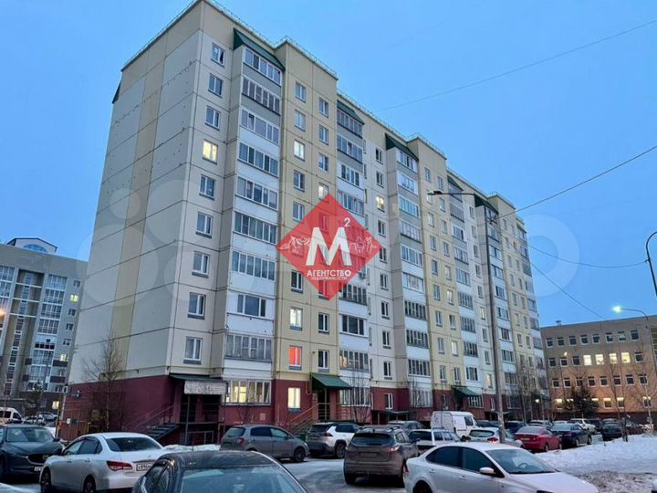 2-к. квартира, 56,6 м², 2/10 эт.