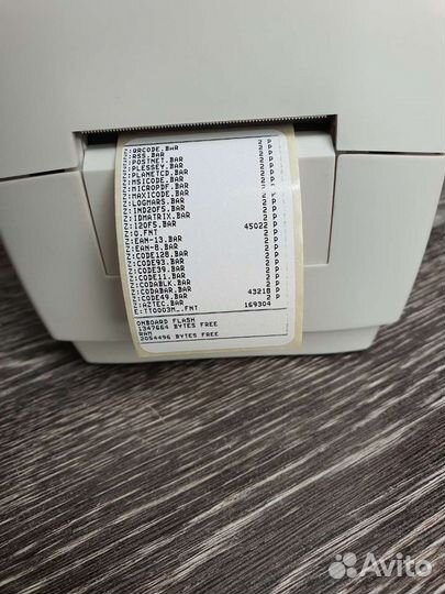 Принтер этикеток термотрансферный zebra TLP 2824