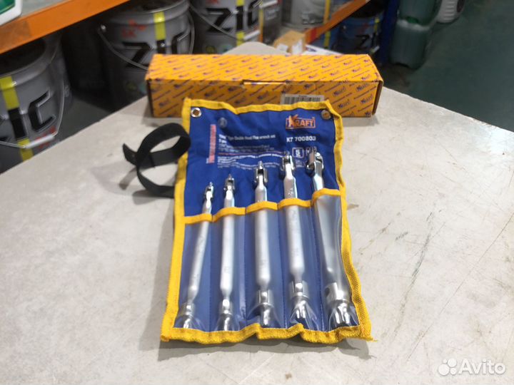 Набор шарнирных ключей Torx профиль 5шт kraft