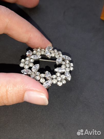 Брошь винтажная чехия СССР