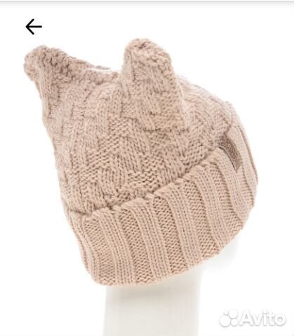 Шапка зимняя для девочки шерсть мериноса