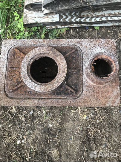 Печь буржуйка чугунная СССР