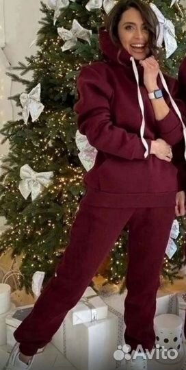Спортивный костюм женский теплый