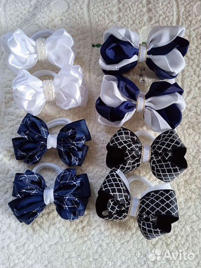 Резинки для волос ручной работы