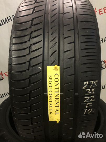 Continental PremiumContact 6 275/35 R22 и 315/30 R22 107Y