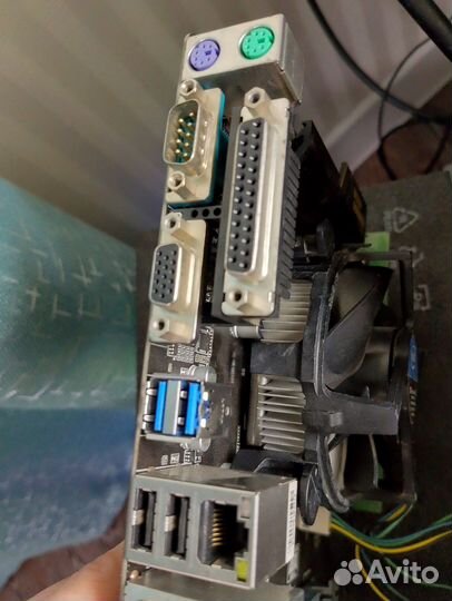 Материнская плата lga 1151+ddr4-4gb+кулер