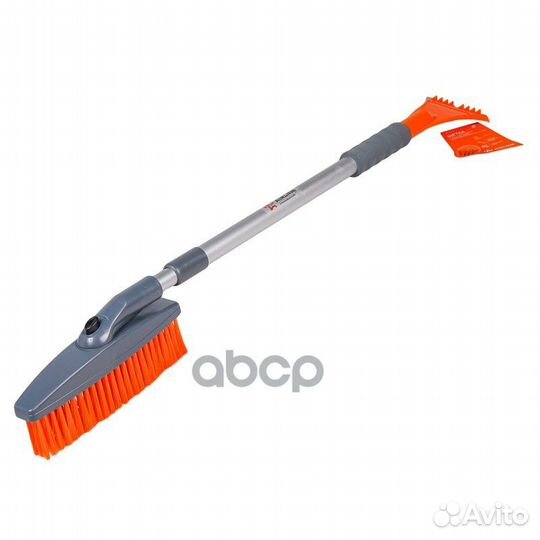 Щетка от снега и льда с телескоп.рукояткой и мя