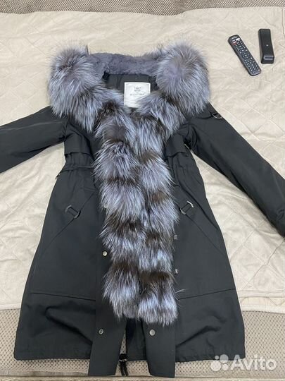 Парка пуховик женская зимняя