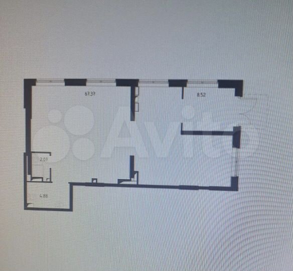 Свободного назначения, 82.8 м²