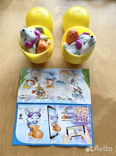 Киндер сюрприз макси Лисы Йети