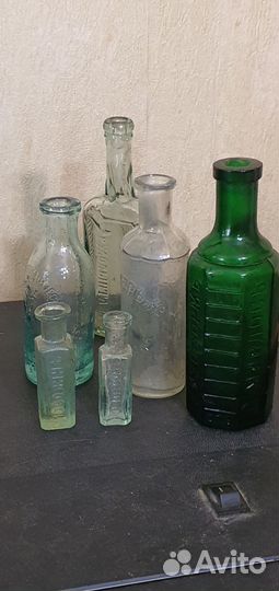 Старинные бутылки