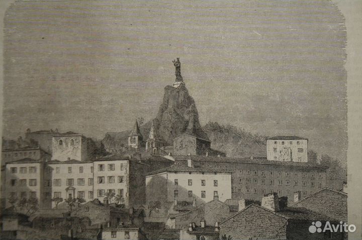 Старинная немецкая гравюра