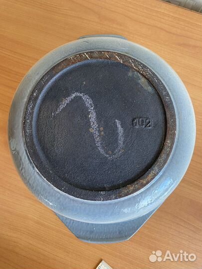 Кастрюля чугунная новая СССР 4л