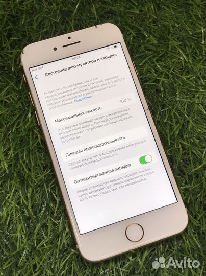 iPhone 8 64gb акб100